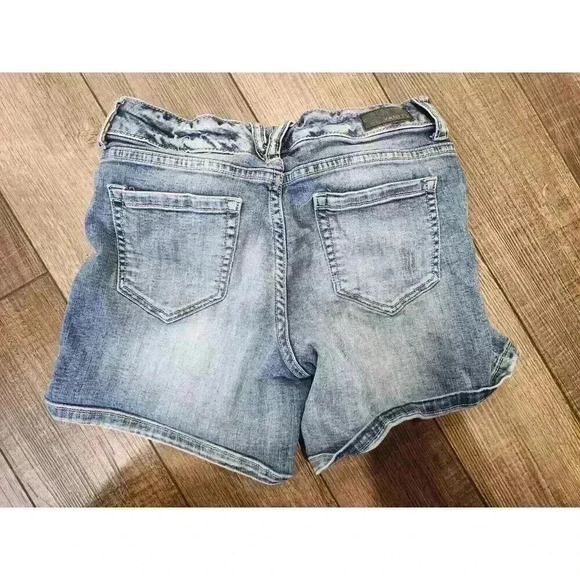 Vanity Women's Shorts Curvy Size 26 Medium Wash Denim Cotton - Picture 4 of 6